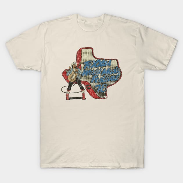 Texxas World Music Festival 1978 T-Shirt by JCD666